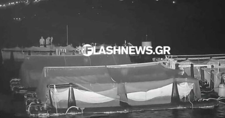 Χανιά: Καρέ – καρέ η κλοπή ψαριών από τις ιχθυοκαλλιέργειες στη Σούδα
