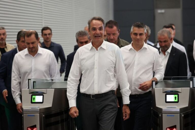 LIVE: Τα εγκαίνια των 5 νέων σταθμών του Μετρό Θεσσαλονίκης παρουσία του Κυριάκου Μητσοτάκη