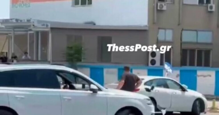 Μυστηριώδης καταδίωξη στη Θεσσαλονίκη: Εμβόλισαν αυτοκίνητο στη μέση του δρόμου – Ντελιβεράδες φώναζαν στον οδηγό «μην κάνεις μ@@@»
