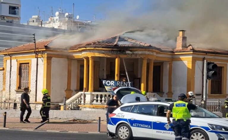 Συνέλαβαν 16χρονο για τον εμπρησμό πρώην μπυραρίας στη Λευκωσία