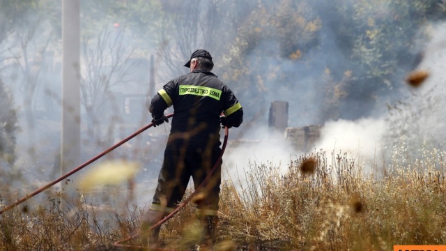 Χωρίς ενεργό μέτωπο η φωτιά στον Ξηροπόταμο Σαμοθράκης
