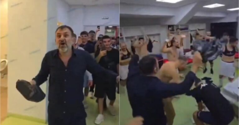 Ο πρόεδρος της Ντινάμο Σίτι μπούκαρε στα αποδυτήρια κι άρχισε να μοιράζει λεφτά μέσα από μια πλαστική σακούλα!