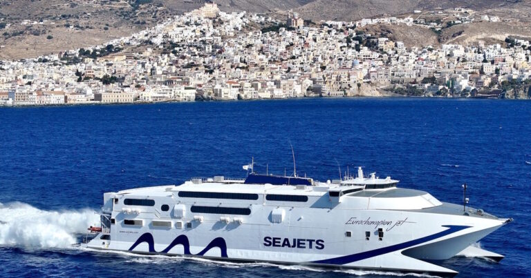 SEAJETS: Έκτακτα δρομολόγια και τροποποιήσεις τον Δεκαπενταύγουστο λόγω δυσμενών καιρικών συνθηκών