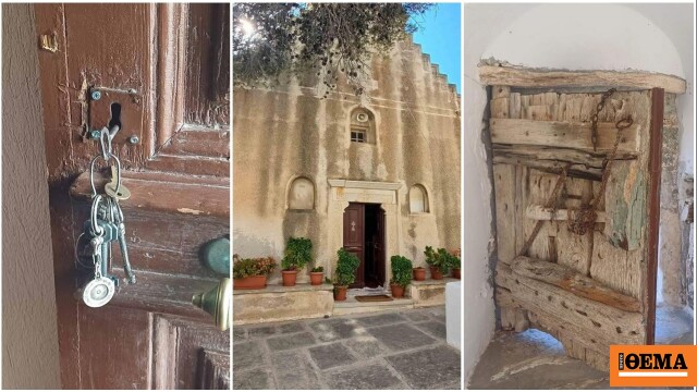 Θρασύτατοι ληστές διέρρηξαν την Μονή Ταξιαρχών στη Σέριφο, αφαιρέσουν δεκάδες πολύτιμα τάματα