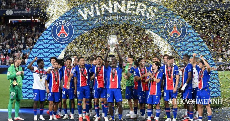 Super Cup: Υπερπρωταθλήτρια Ευρώπης ξανά η Παρί Σεν Ζερμέν