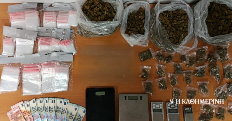 Θεσσαλονίκη: Δύο συλλήψεις για εμπορία ναρκωτικών