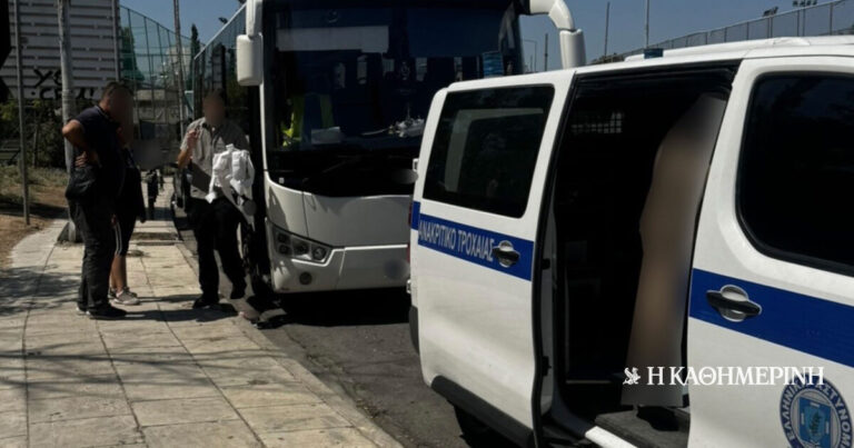 Συνελήφθη 48χρονη οδηγός λεωφορείου για επικίνδυνη αναστροφή στην Αθηνών-Σουνίου