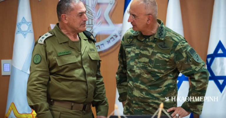 Επίσκεψη του αρχηγού ΓΕΕΘΑ στο Ισραήλ