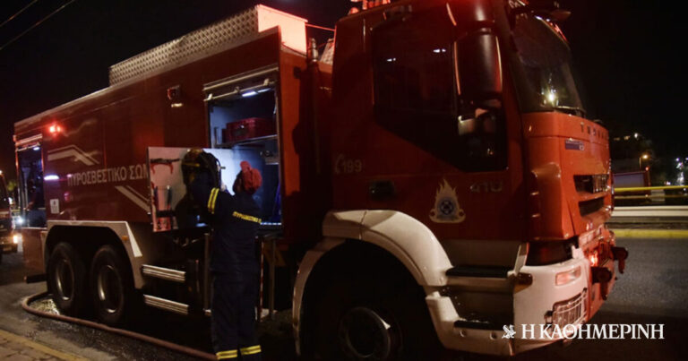 Θεσσαλονίκη: Φωτιά σε διαμέρισμα στην Aνω Πόλη τα ξημερώματα