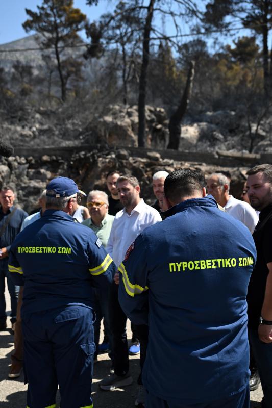 Ανδρουλάκης: Η πολιτική προστασία στη χώρα μας πρέπει να αποκτήσει ένα άλλο δόγμα