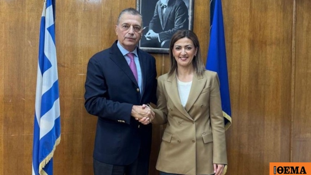 Συνάντηση Αγαπηδάκη-Στεφανή για την ενίσχυση του Κέντρου Υγείας Καρυών Αγίου Όρους