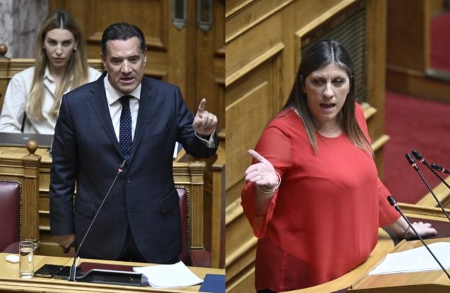 Σφοδρή αντιπαράθεση Γεωργιάδη-Κωνσταντοπούλου στη Βουλή: «Ποιος σας έκανε τέτοιο ψώνιο;» – «Είσαι φασίστας»