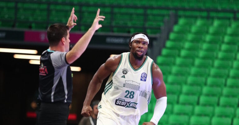 Παναθηναϊκός - Καρδίτσα 78-64: Το «τριφύλλι» ζορίστηκε στο «T-Center» αλλά «ξύπνησε» στην 4η περίοδο και πήρε τη νίκη στη GBL