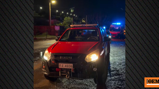 Φωτιά σε φανοποιείο στη Νέα Πέραμο, 59χρονος ανασύρθηκε χωρίς τις αισθήσεις του
