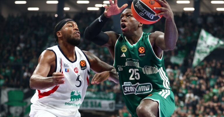 Παναθηναϊκός - Αρμάνι Μιλάνο 80-75: Διά… χειρός Ναν και σιδήρου