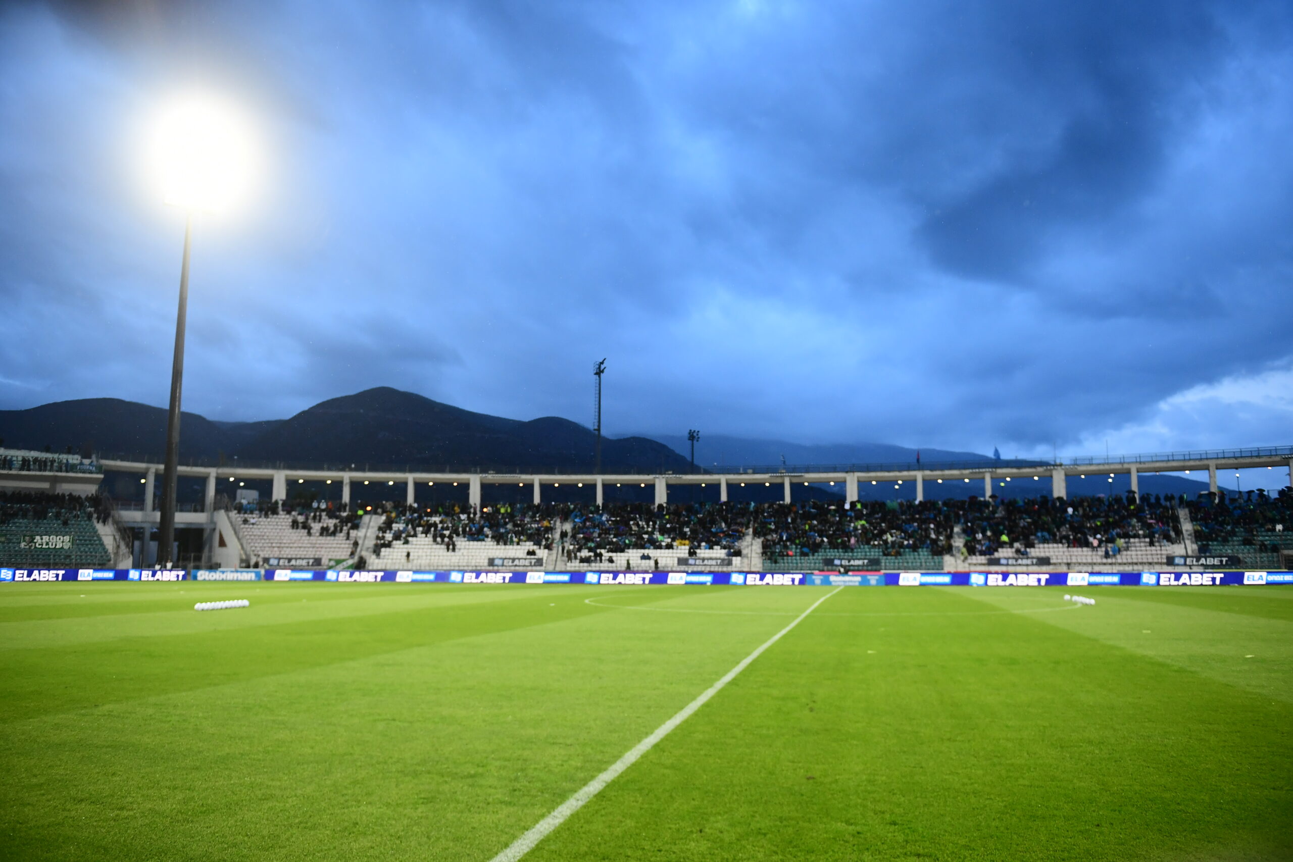 SUPERLEAGUE 2026-2027 / &Beta;&Omicron;&Lambda;&Omicron;&Sigma; &Nu;&Pi;&Sigma; - &Pi;&Alpha;&Omicron; (&Delta;&Eta;&Mu;&Eta;&Tau;&Rho;&Eta;&Sigma; &Mu;&Pi;&Iota;&Rho;&Nu;&Tau;&Alpha;&Chi;&Alpha;&Sigma; / EUROKINISSI)