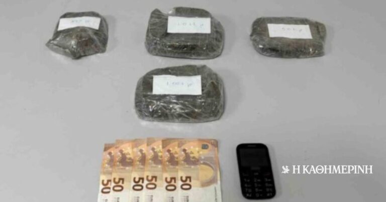 Θεσσαλονίκη: Κατασχέθηκαν πάνω από 3 κιλά ηρωίνης